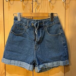 Classic Blue Jean Shorts